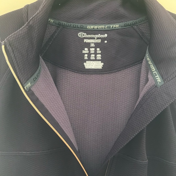 1/2 Zip Champion Warmup Pullover - Picture 4 of 6